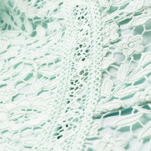 Self Portrait Rose Lace Midi Dress - Picture 5 of 8